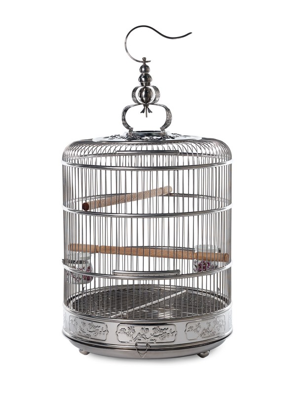 Prevue 151 Stainless Steel Round Bird Cage