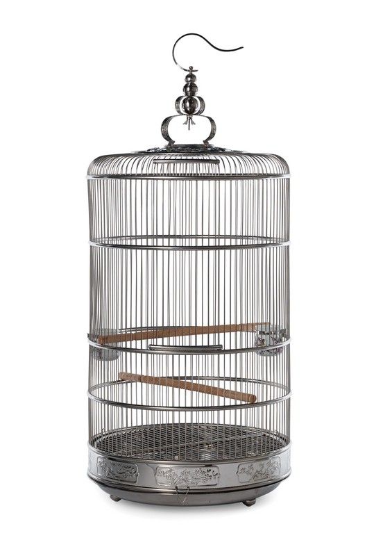 Prevue 152 Stainless Steel Round Bird Cage