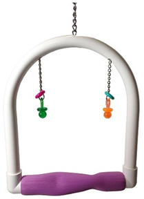 FeatherSmart Medium PVC Parrot Swing