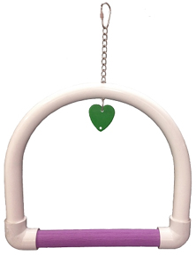 FeatherSmart Small PVC Parrot Swing