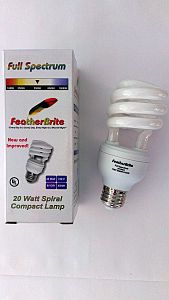 FeatherBrite Full Spectrum Bulb, 20 watt