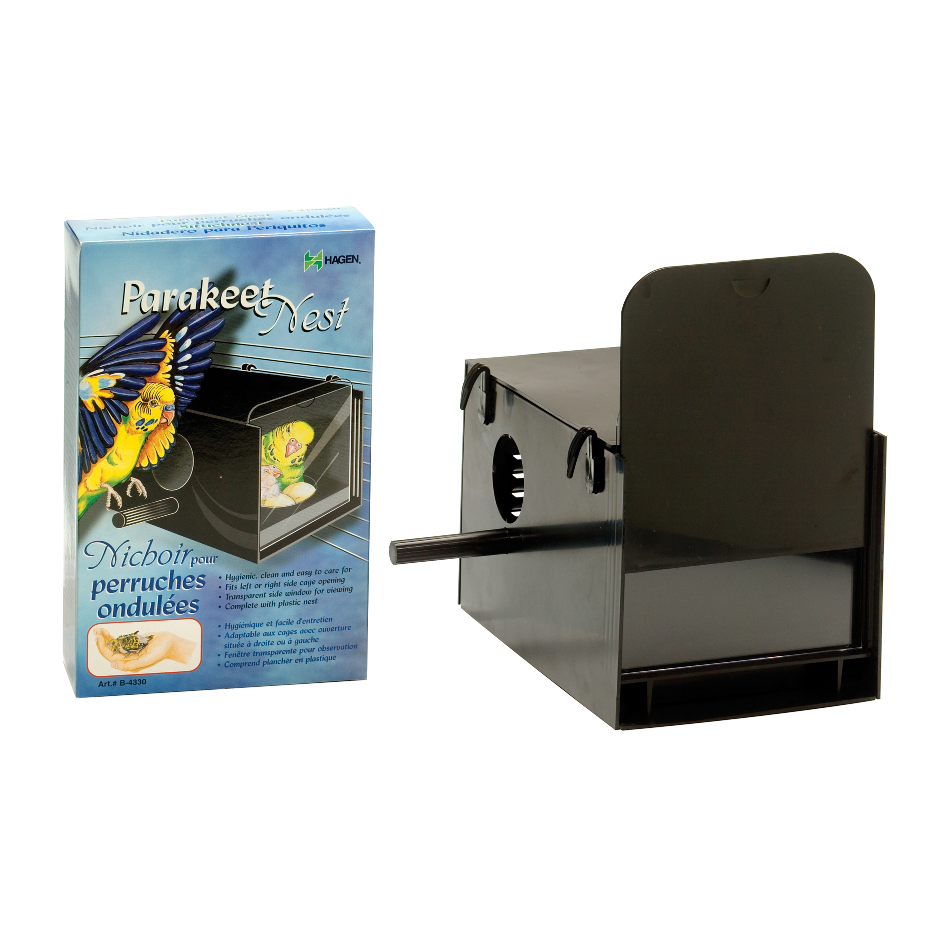 Hagen Plastic Parakeet Nest box