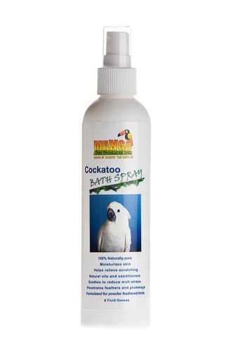 Mango Cockatoo Bath Spray, 8 oz