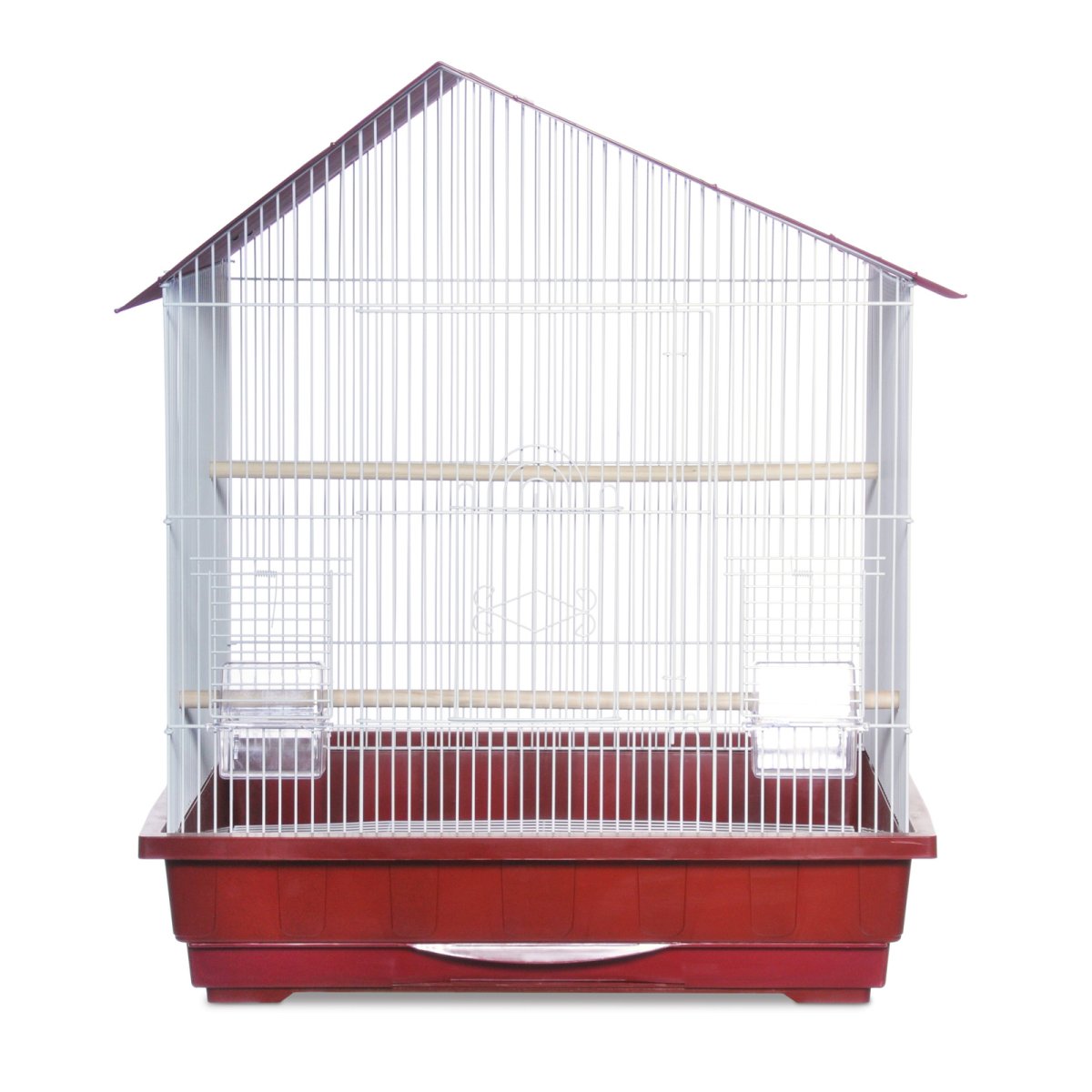 Prevue 25211 Red Keet/Tiel Offset Roof