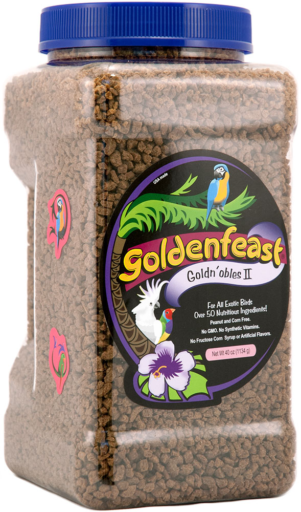 Goldenfeast Goldn’obles II (medium beak), 57 oz Container