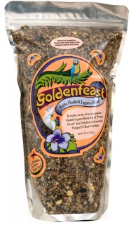 Goldenfeast Petite Hookbill Blend, 25 oz Zip Bag